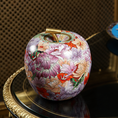 Антикварная ваза Клуазоне, Китай, середина 20 века