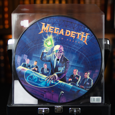 Vinyl record Megadeth - Rust in Peace (LP, Album, Picture Disc, Reissue, Vinyl)