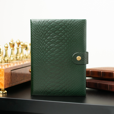 Business diary made of genuine leather, A5 format