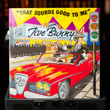 Vinyl Record by Jive Bunny And The Mastermixers "That Sounds Good To Me" 1990