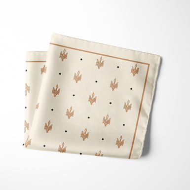 "Ukrainian traditions" silk handkerchief from FAMA (limited collection, 30x30 cm) 