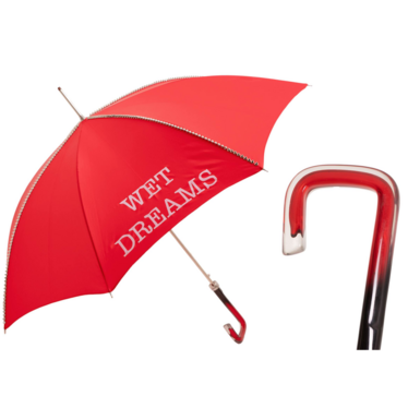 Red umbrella “Wet Dreams” by Pasotti