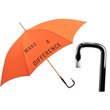 Orange Umbrella “Make A Difference” by Pasotti