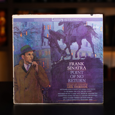 A unique vinyl records Frank Sinatra – Point Of No Return, 1962