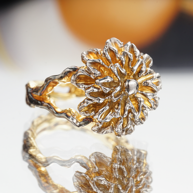 Silver ring "Flower" 925 from Fama Jewelry House