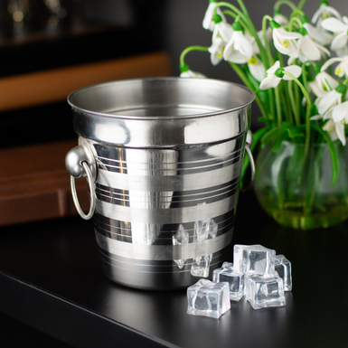 Ведро для льда из нержавеющей стали от BOJ (1,5 л)