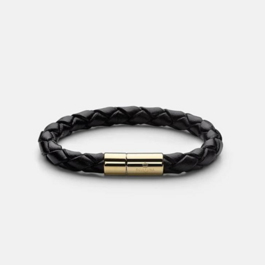 Men's Italian Leather Bracelet "Nils" by Skultuna