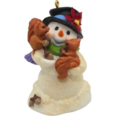 Christmas vintage decoration «Snow Friends» by Hallmark Keepsake Ornament (2003)