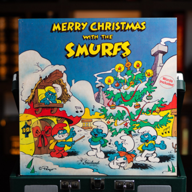 Vinyl record Merry Christmas With The Smurfs (1983)