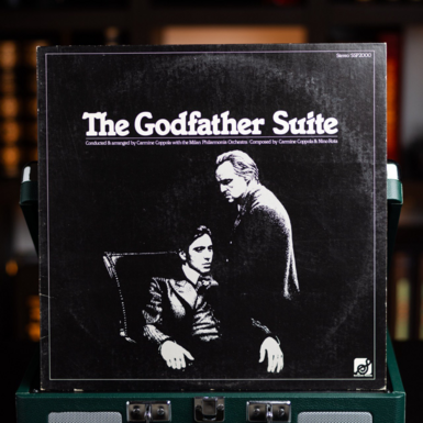 Vinyl record Carmine Coppola with The Milan Philarmonia Orchestra – The Godfather Suite (1977)