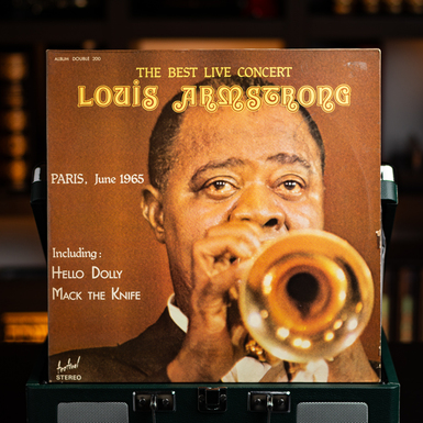 Vinyl LP Louis Armstrong - The best live concert (1975)