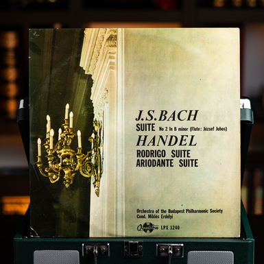 Vinyl record J.S. Bach/Handel - Suite no. 2 in B minor/Rodrigo Suite, Ariodante Suite, 1970