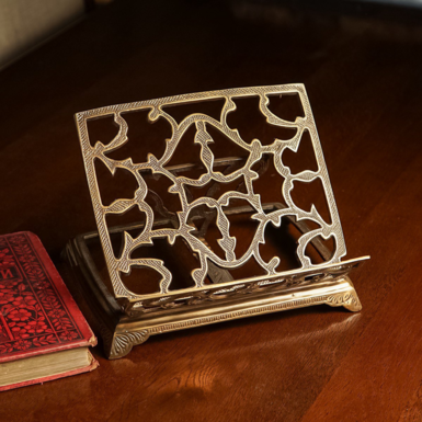 Bronze book stand "Oriole"