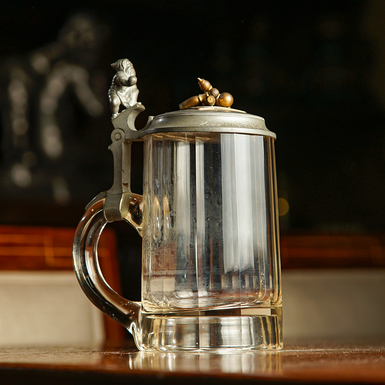 Award beer glass from 1906