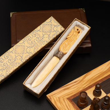 Knife for cutting paper "Fortune", a replica of an ancient Chinese museum exhibit