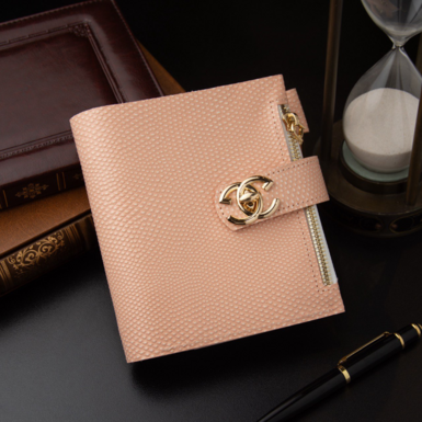 Genuine Leather Notebook "Misty Rose"