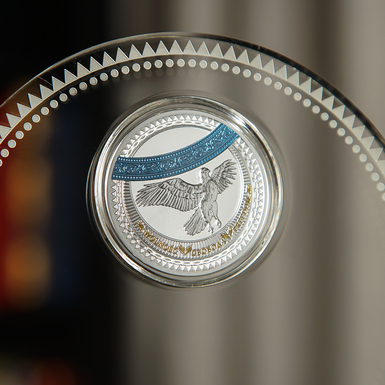 Silver coin "Freedom", 1 dollar (2018)