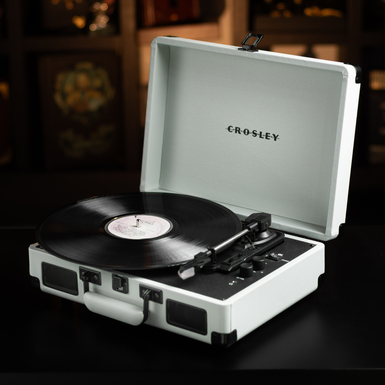 Вініловий програвач Cruiser Plus Turntable With Bluetooth In/Out - Exclusive White Farmhouse від Crosley