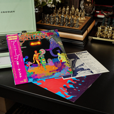 Уникальная виниловая пластинка Santana – Amigos (японское издание 1976 г.)