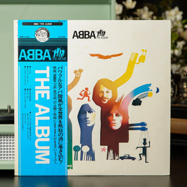 Оригинальная виниловая пластинка ABBA – The Album (японское издание 1978 г.)