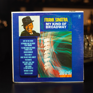 Оригінальна вінілова платівка Frank Sinatra – My Kind Of Broadway, 1990 