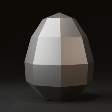 Скульптура из нержавеющей стали "Egg"