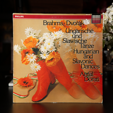 Вінілова платівка Brahms, Dvorak, Antal Dorati - Hungarian and Slavonic Dances (1979)