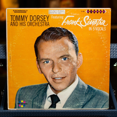 Виниловая пластинка Tommy Dorsey and his orchestra featuring Frank Sinatra in 5 vocals (1963)