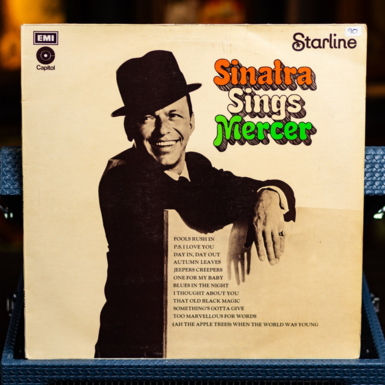 Виниловая пластинка Frank Sinatra – Sinatra Sings Mercer (1973)