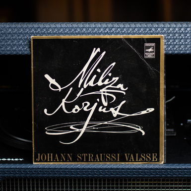 Вінілова платівка Miliza Korjus - Johann Straussi Valsse (1973)