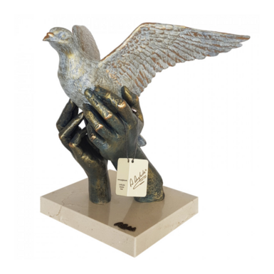 Керамическая статуэтка "Dove of peace"