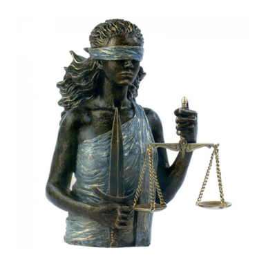 Ceramic figurine "Themis"