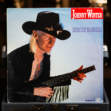 Виниловая пластинка Johnny Winter – Serious Business (1985)