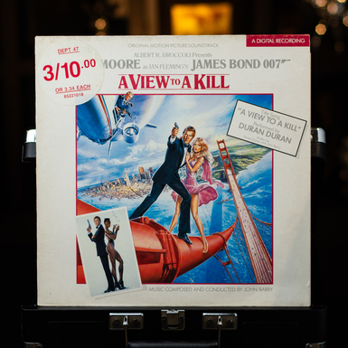 Виниловая пластинка John Barry – A View To A Kill (James Bond 007 Remastered) 2003 г.