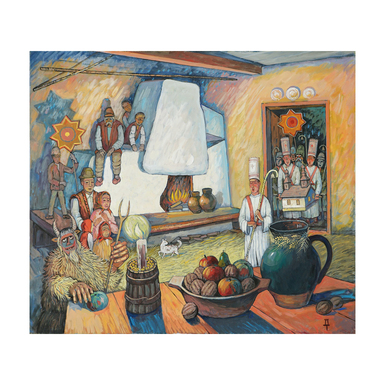 Картина Т. Данилича "Колядники" 2010