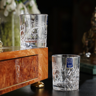 Хрустальные рюмки "British Wildlife Kintyre" (2 шт) от Royal Buckingham, Великобритания