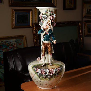 Фарфоровая ваза "Сторож имперского сада", мануфактура Meissen