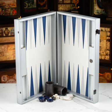 Нарды ручной работы "Strategy" из высококачественной эко-кожи от Manopoulos