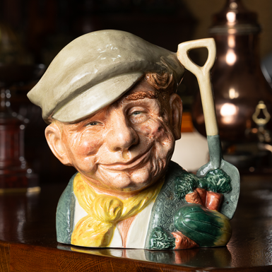 Фарфоровый кувшин "Садовник" 1973–1981 годов от Royal Doulton, Англия
