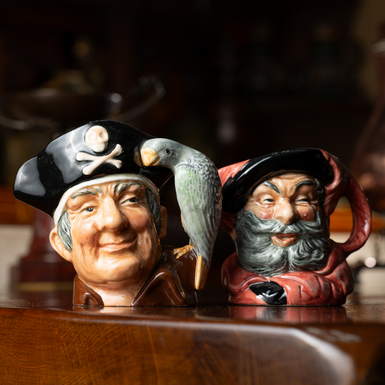 Пара фарфоровых кувшинов "Pirates" 1973-1981 годов от Royal Doulton, Англия