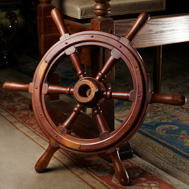 Декоративный корабельный штурвал "Нептун", Нидерланды