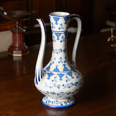 Фарфоровый кофейник "Наслаждение", Нидерланды, конец 19 века