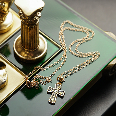 Подвеска-крест "Мирная Сила" от Anframa