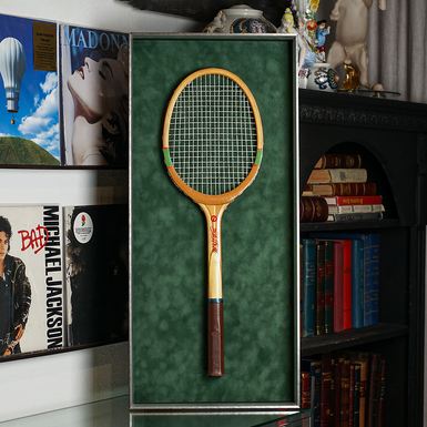 Деревянная теннисная ракетка, 1970-1980-е годы