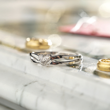 Серебряное кольцо с фианитами "Vita Lucis"