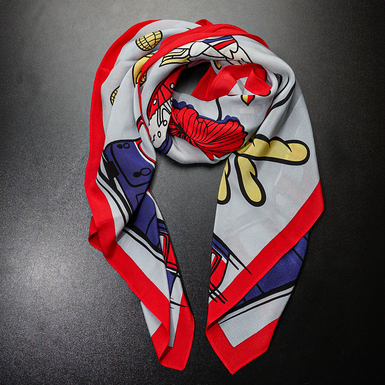 Шелковый платок "Colombe"