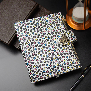 Кожаный блокнот "Fiery" от Helper Book