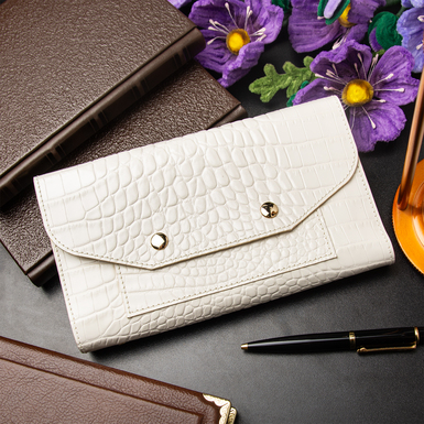 Кожаный блокнот-клатч "Simple elegance" от Helper Book