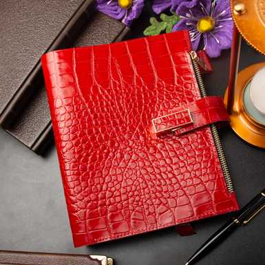 Планер из натуральной кожи "Lady's plans" от Helper Book