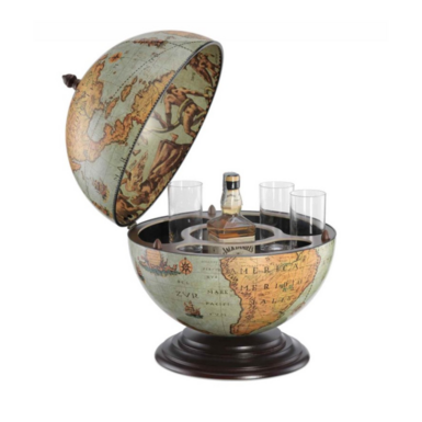 Настольный глобус-бар "Via Mare" от Zoffoli